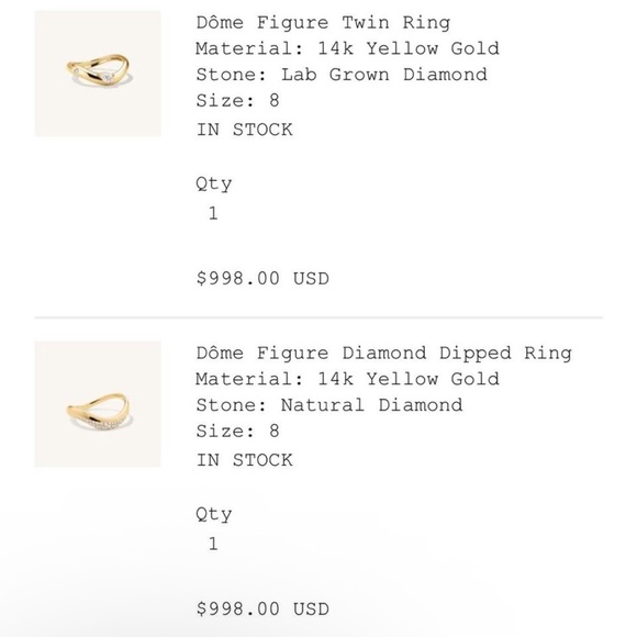 Elegant Gold and Silver Women's Ring Set - Picture 7 of 7